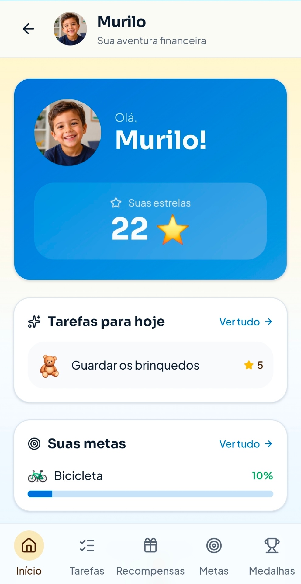 Painel da criança